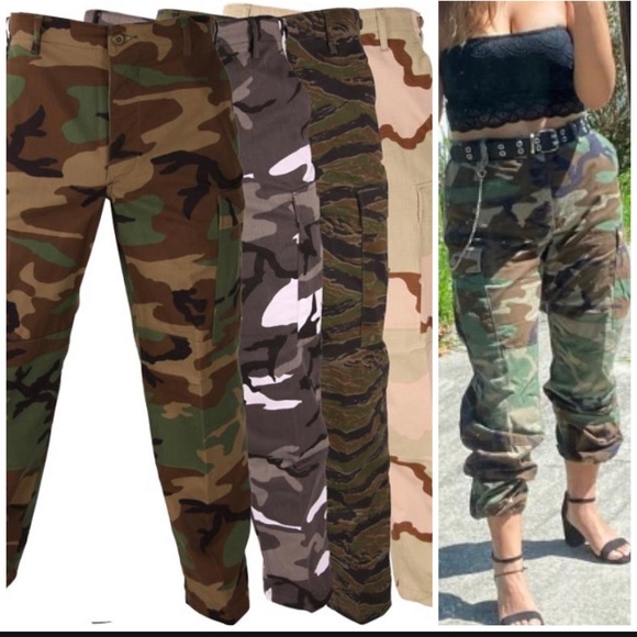 Halloween Vintage Camouflage Camo Cargo 